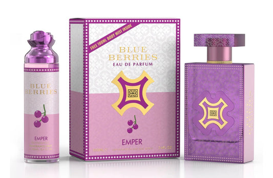 Emper Blue Berries 100ml + free body mist 100ml