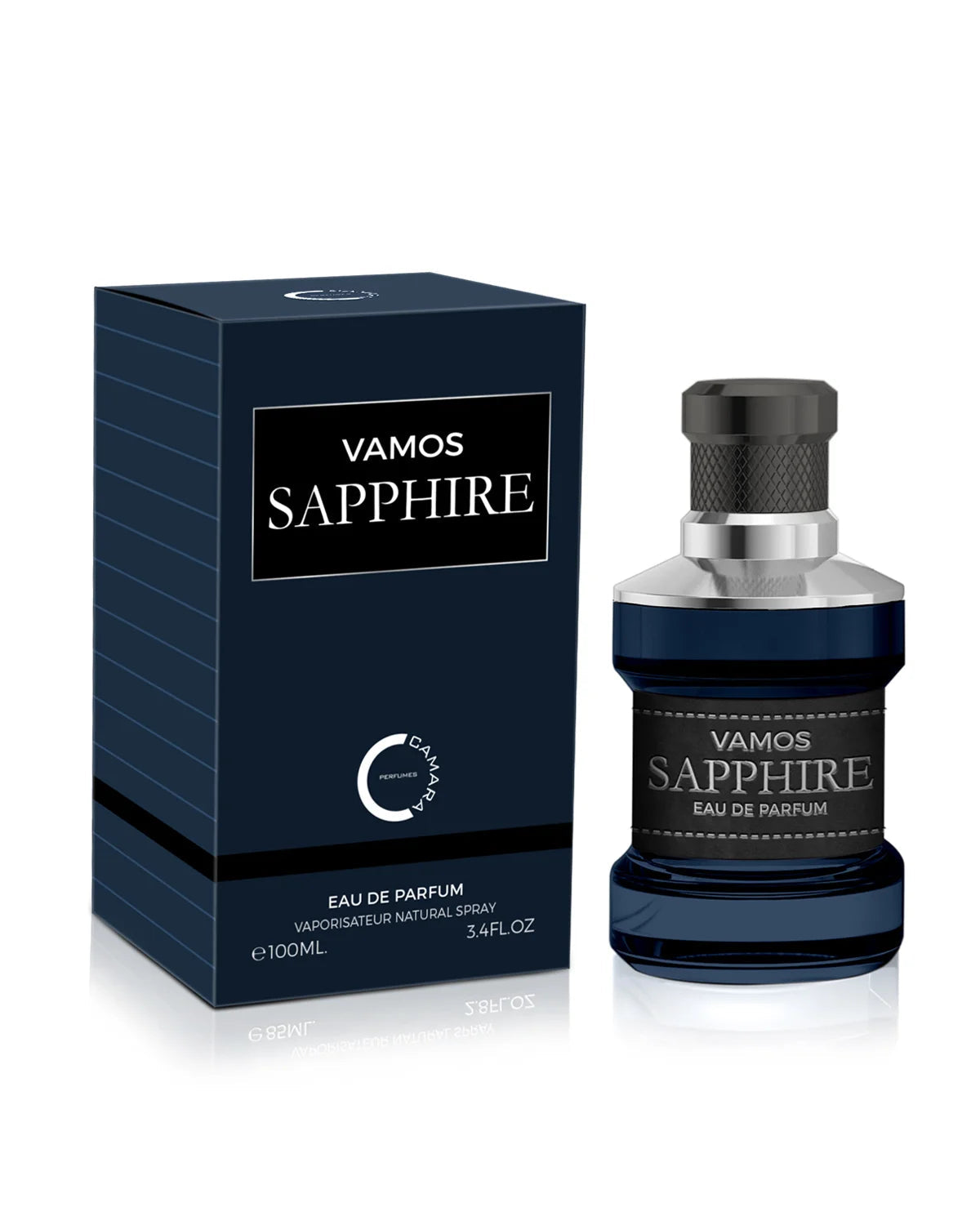 Vamos Sapphire - Camra 100ml – Mubarak Perfumes