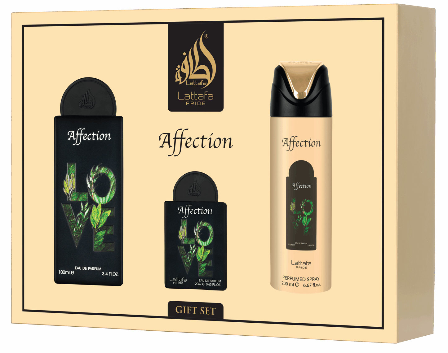 Affection 3pc Gift Set - Lattafa