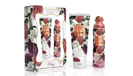 Flower’s Secret Gift Set – Party (Body lotion + free body mist)