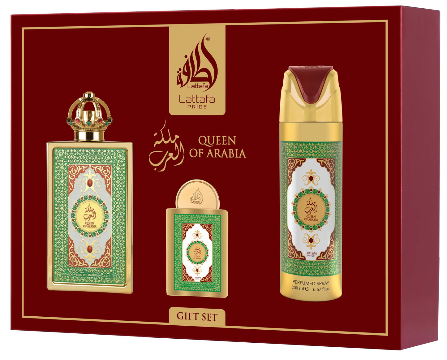 Queen Of Arabia 3pc Gift Set - Lattafa