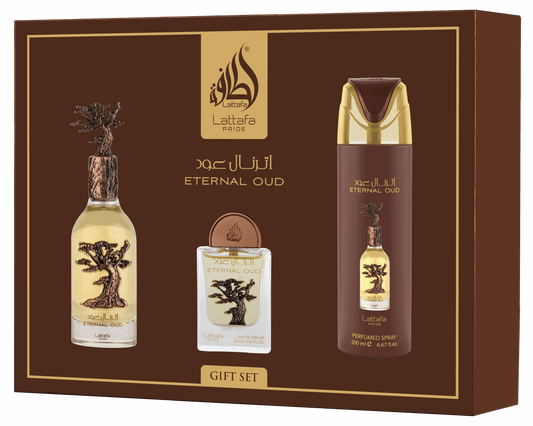 Eternal Oud 3pc Gift Set - Lattafa