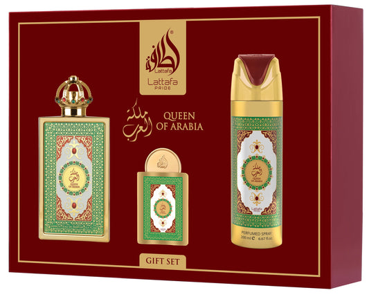 Queen Of Arabia 3pc Gift Set - Lattafa