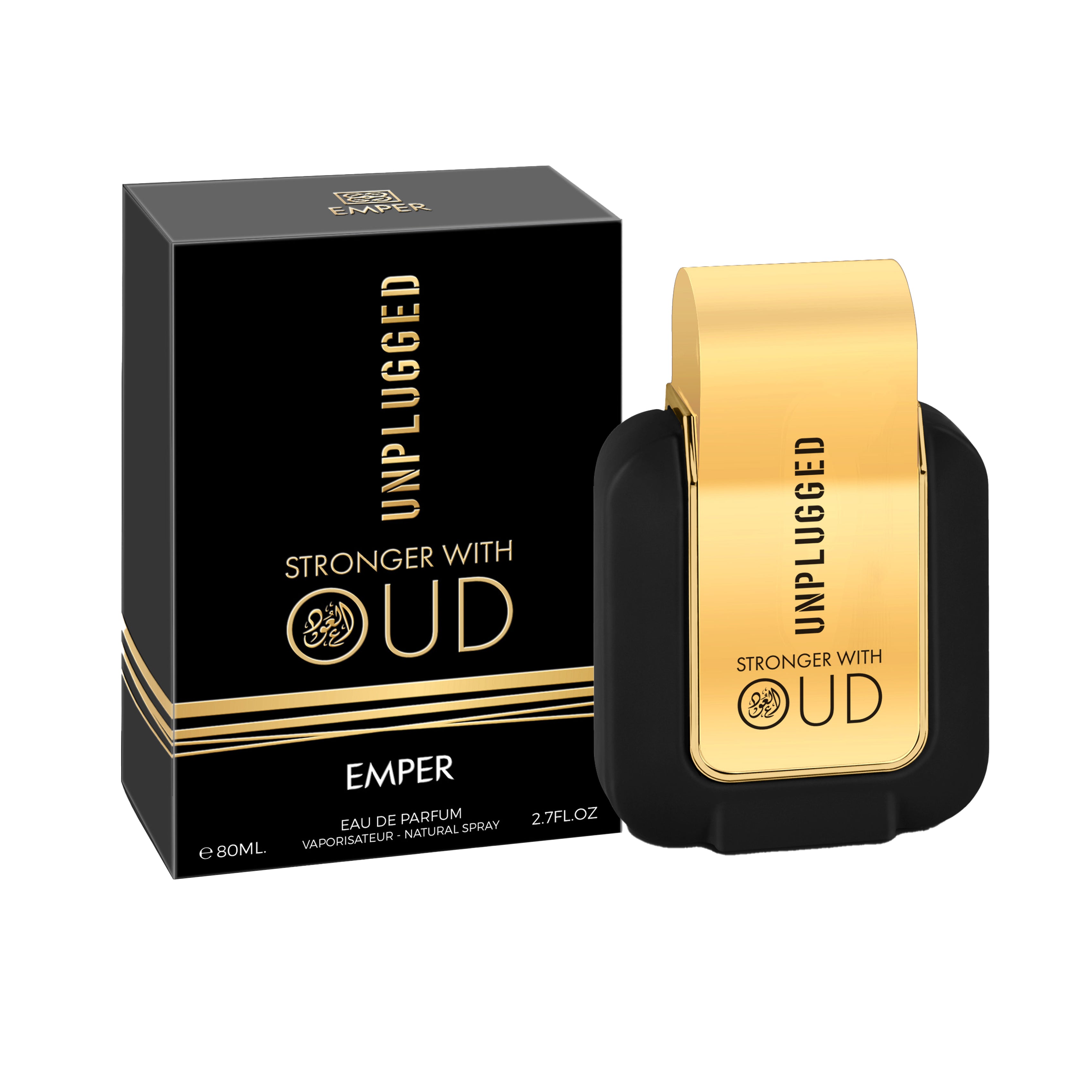 Unplugged Stronger With Oud 80Ml – Mubarak Perfumes